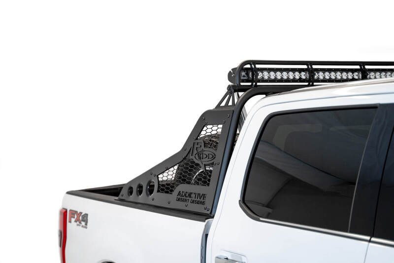 Ford F250 Chase Rack - Addictive Desert Designs - Race Series - Hammer Black - `17-`27